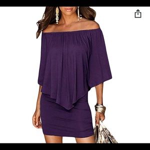 Cute and fun purple dress! NWT